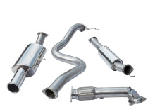 Ford Fiesta Mk7 ST180 & ST200 13- Turboback-sportavgassystem (Med De-Cat & Ljuddämpare) Singelutblås Cobra Sport